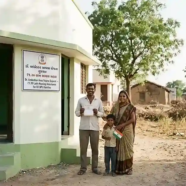 Dr. Ambedkar Avas Yojana Gujarat  |  ₹1.20 lakh housing assistance for SC BPL families