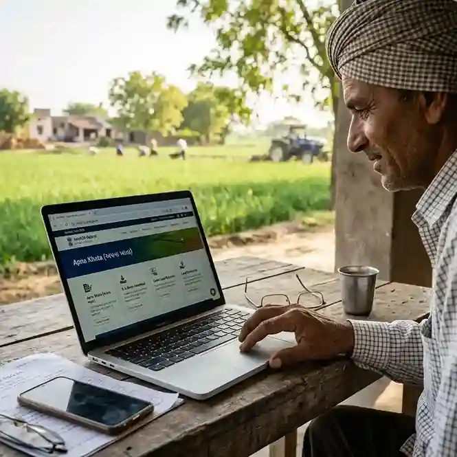 Apna Khata Gujarat  |  8-A Khata download via AnyROR portal for land ownership and khata number check