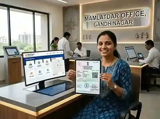 Caste Certificate Gujarat (Jati Praman Patra) | official SC ST OBC SEBC certificate issued by Mamlatdar via Digital Gujarat portal