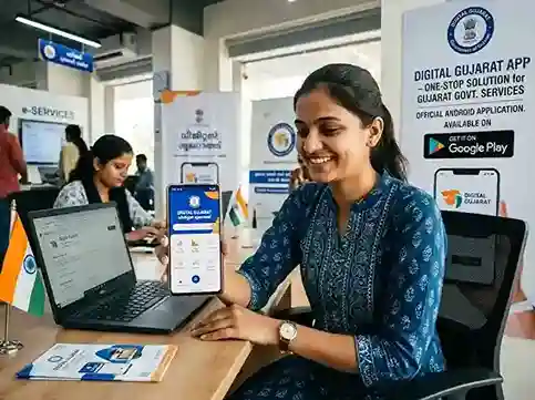 Digital Gujarat App 2026 | Official Android application for Gujarat government services, available on Google Play Store