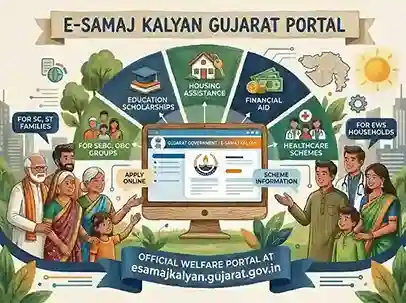 e-Samaj Kalyan Gujarat Registration Process – Step by step new user registration at esamajkalyan.gujarat.gov.in