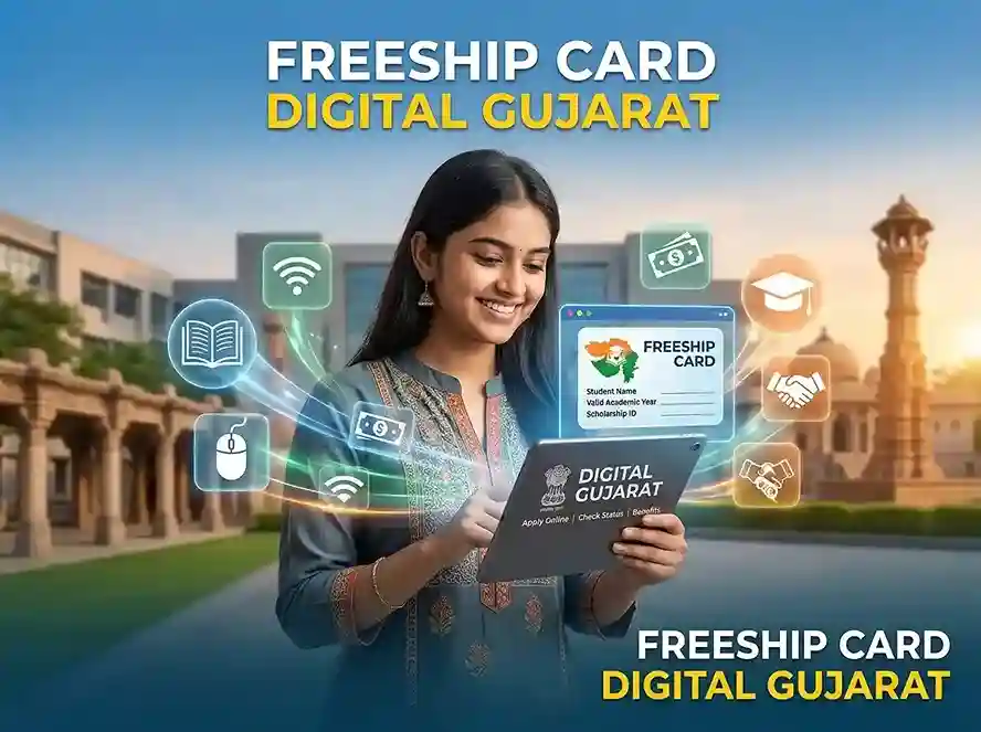 Freeship Card Digital Gujarat 2026 – Apply Online, Download, Check Status – BCK-6.1 SC ST Students Guide