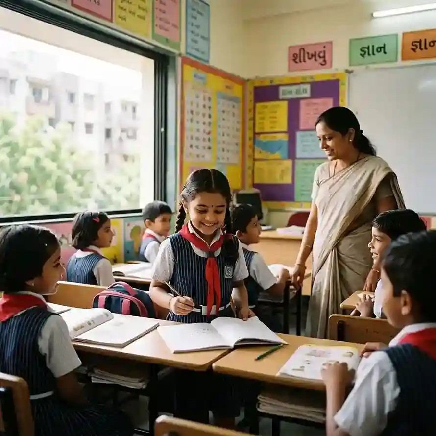 RTE Admission Gujarat 2026-27 – free education in private schools under Right to Education Act